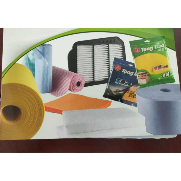 Смешанная игла цвета пробивая Nonwoven вещество-поглотитель тканей сильно гидрофильный