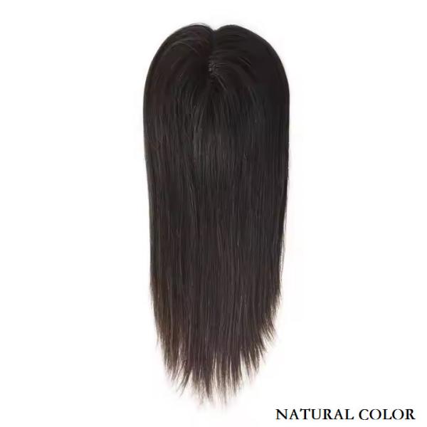 Hot Sale Brazilian Virgin Hair Topper Human Fish Net Women Topper Human Hair Toupee Raw Hair Topper for Women