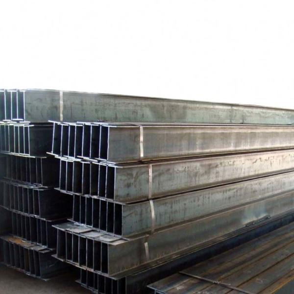 Black Carbon Surface Steel Beams H Shaped For Commercial Building