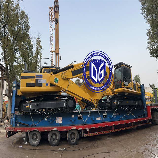DX500 Использованный экскаватор Doosan Большой экскаватор Использованный гидравлический кралер