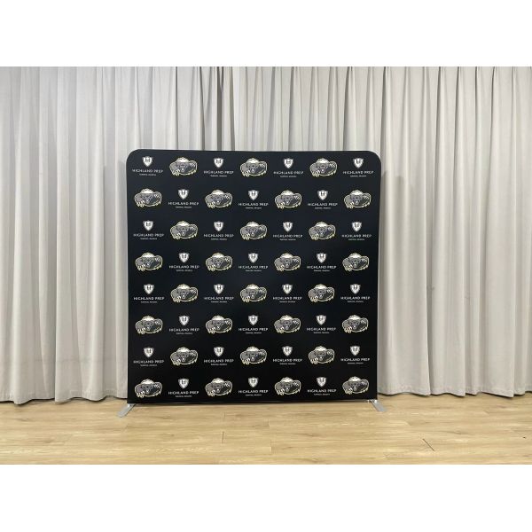 Polyester Tension Fabric Backdrop Stand 8x8ft Tension Fabric Backdrop Display