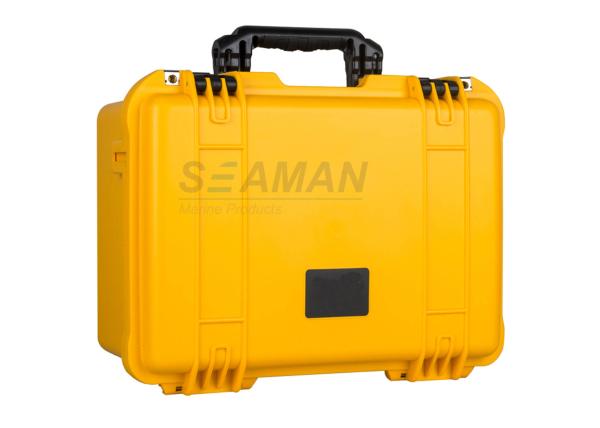 Weatherproof Plastic Hard Case with Customizable Foam for Drones, Tactical Gear