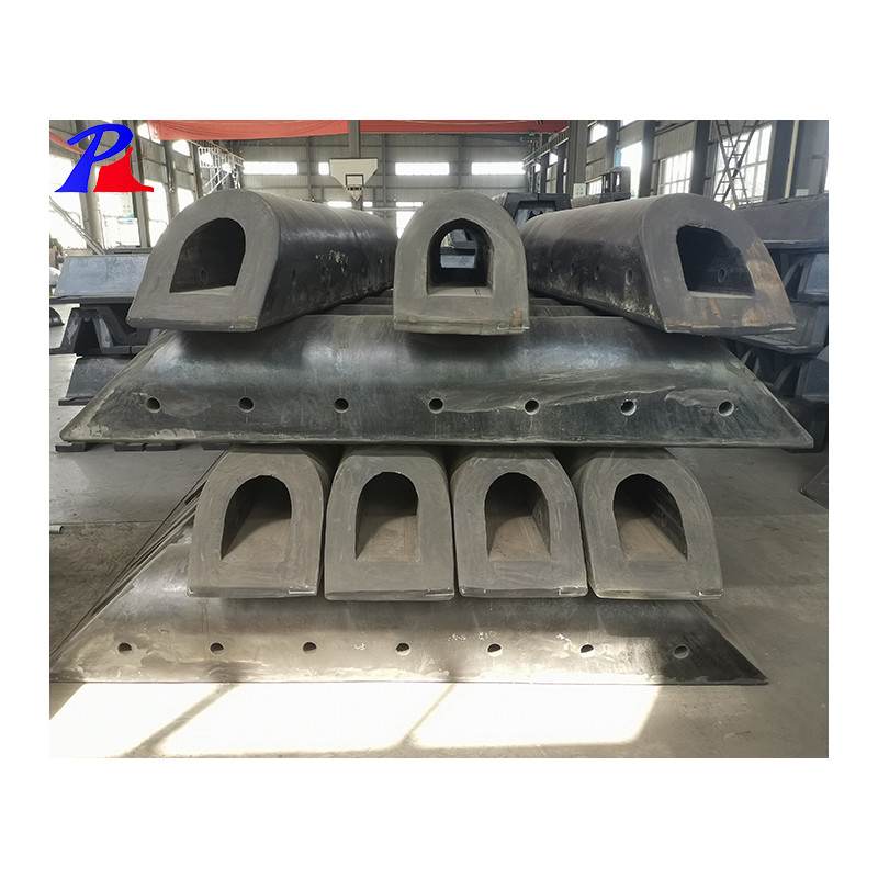 Boat Dock Ship Rubber Fender D-Shape Loading Dock Bumper for All Weather Conditions