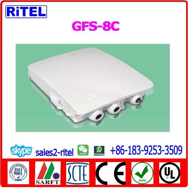 High quality 1 input/2 output FTTx Optic Distribution Box GFS-8C
