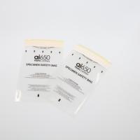 Transport d'échantillons de laboratoire Sac d'échantillons à risque biologique à 3 parois 100 % LDPE