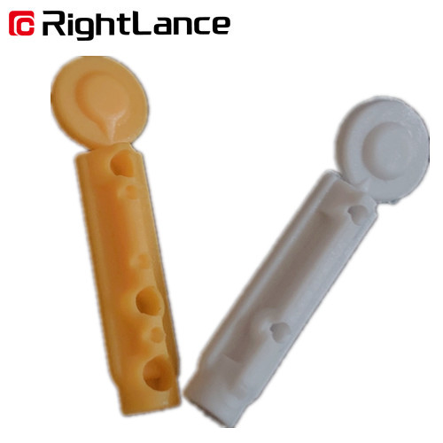 FDA Disposable Stainless Steel Blood Sugar Lancets Tri Beveled Needle Independently Use