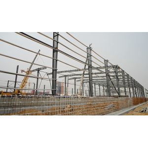 Customized Structural Steel Shed Quick Installed Prefabricated Metal Building