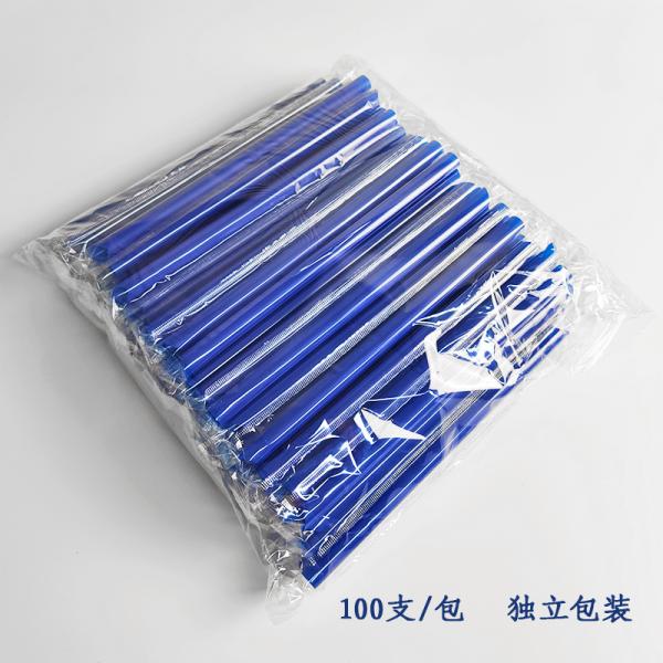 0.6g-1.5g PLA Disposable Straws in Klein Blue Eco-Friendly and 100% Compostable for Drinks