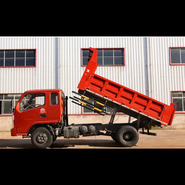 6 Wheeler Small Cargo Truck , 4x2 5 Tons Light Tipper Truck Dongfeng Brand