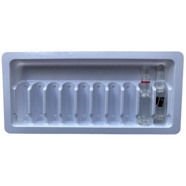 PET blister packaging tray 1ml 2ml water injection medicine ampoule tray custom wholesale