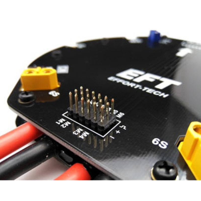 EFT 480A 12S Large Current Power Distribution Board PDB For Six-axis DIY Drone Agricultural