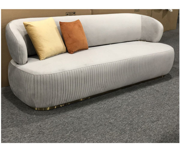 Бежевая секционная комната прожития кресла кроет кожей софу 3 Seater с гостиницой фаэтона