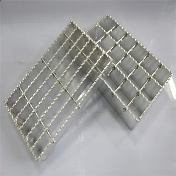 Metal T6063 Material Swaged Aluminum Grating Anodizing Treatment Bar Walkways