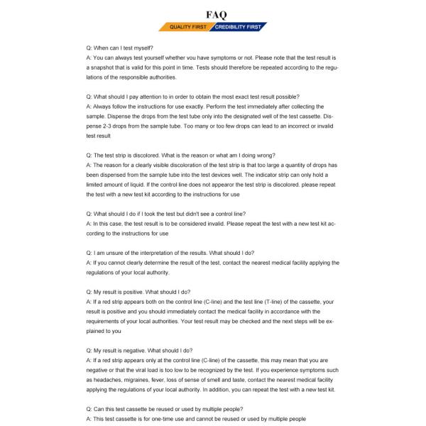 Antigénio de Carboidratos 19-9 Marcador de Câncer Análise de Sangue CA199 ELISA KIT