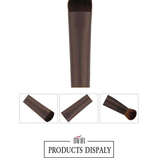 Bamboo Handle Mini Makeup Blending Brush Cosmetic Weasel Hair 163mm