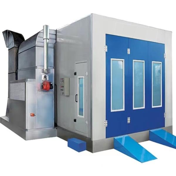 Infrared Lamp Car Spray Booth with Steel Structure and Efficient Filter