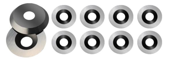 Precision Cutting 8.9mm Round Shape Tungsten Carbide Inserts