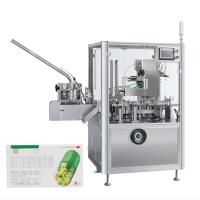 Tablette pharmaceutique en capsule à gel doux en ampoule Machine de cartonnage automatique verticale