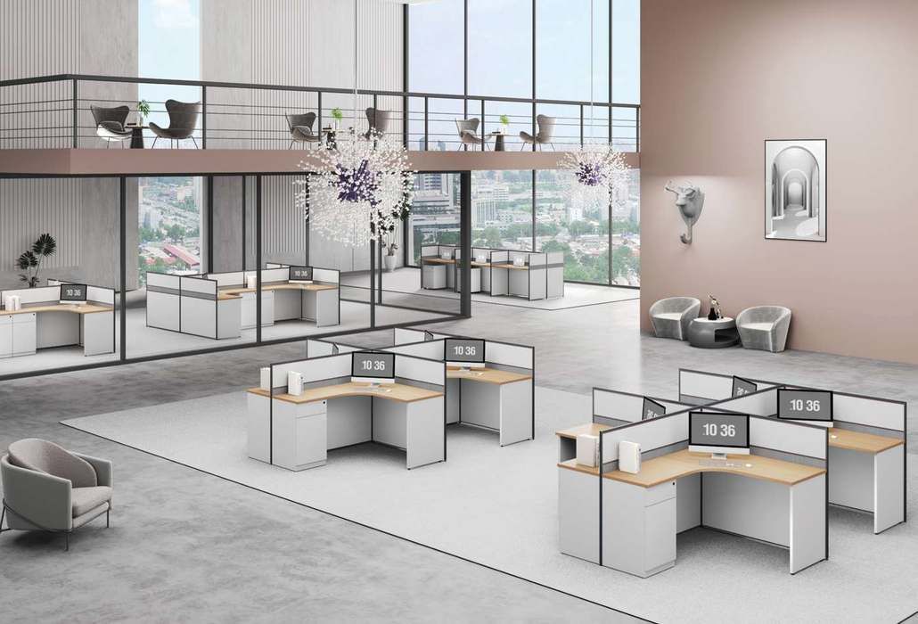 P20LA Panel Workstation-Benches