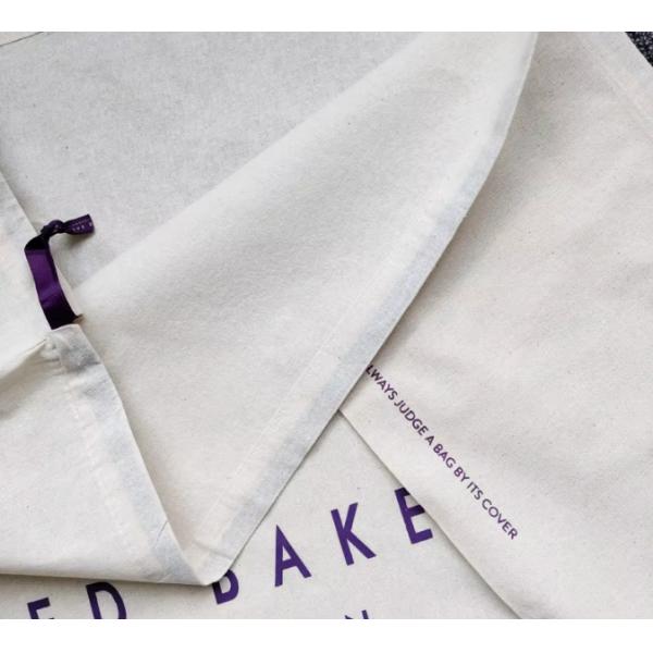 Toiletry Organic Cotton Drawstring Bags Pouch Machine Washable Custom