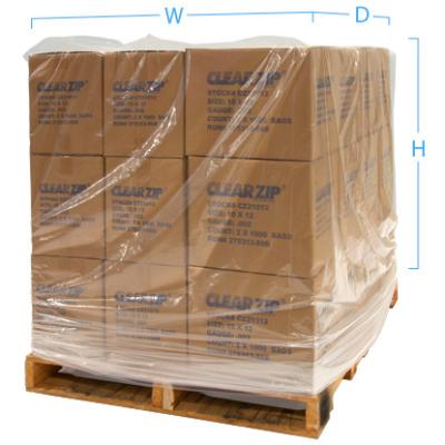 Waterproof And Customizable Plastic Pallet Cover With Up To 2000 Lbs Weight Capacity
