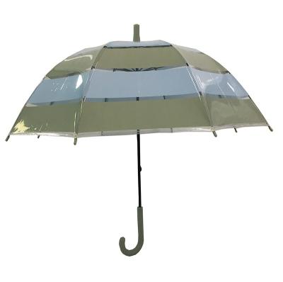 A abóbada transparente dá forma ao ponto de entrada caçoa o guarda-chuva compacto