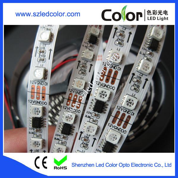 dc12v programmable led strip ws2811 60led