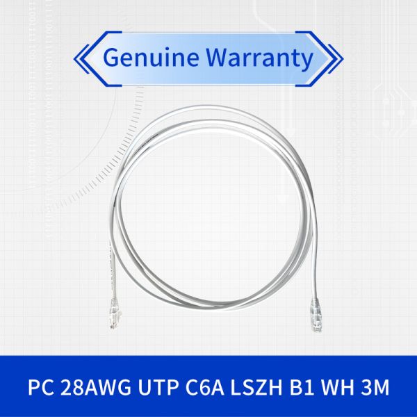 Cat 6A Patch Cord with 5.2mm Diameter 750+ Insertion Cycles and 500 MHz Performance for High-Density Networking