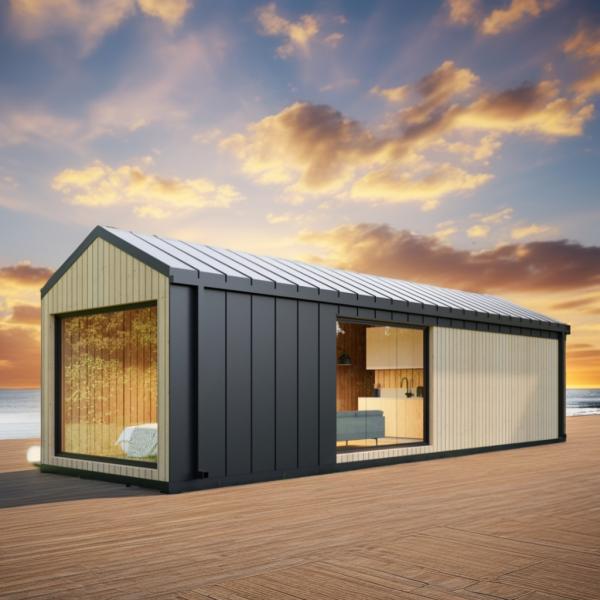 Moderno diseño Contenedor prefabricado Piscina hecha de tubos cuadrados de acero galvanizado para vacaciones al aire libre Hoteles Fiestas u oficina