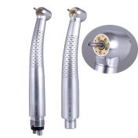 Handpiece cirúrgico dental de alta velocidade com luz Shadowless de 5 diodos emissores de luz do pulverizador/círculo de água