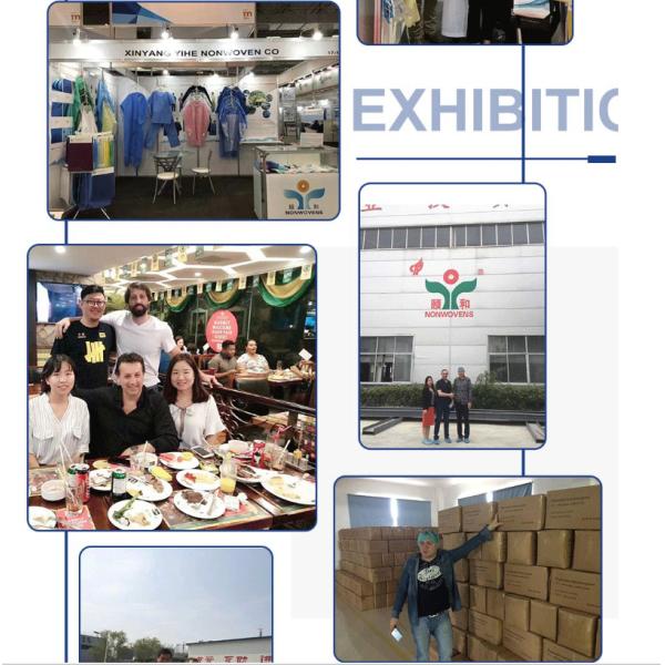 Medical Disposable Protective Wear Anti Bacterial Coverall SMS Waterproof For Hospital