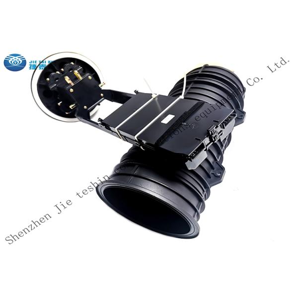 Черная коробка соединения FTTB оптического волокна ядра ABS 144 1 в 6 вне на открытом воздухе