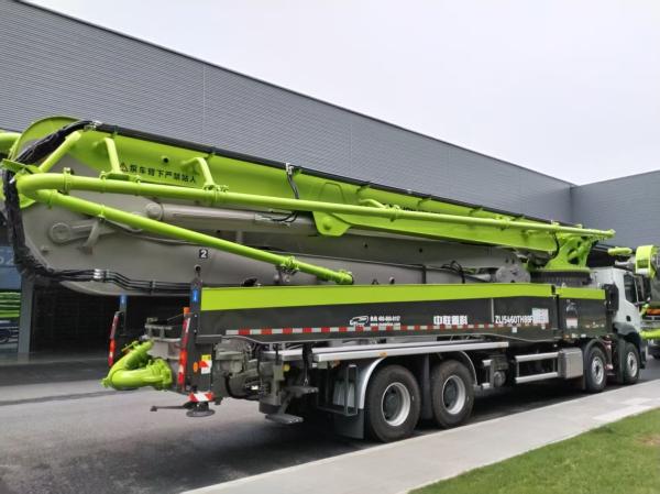 New 2025 Zoomlion 62meter Concrete Boom Pump Truck with Sitrak Chassis 11.3Mpa High-Efficiency Energy Saving
