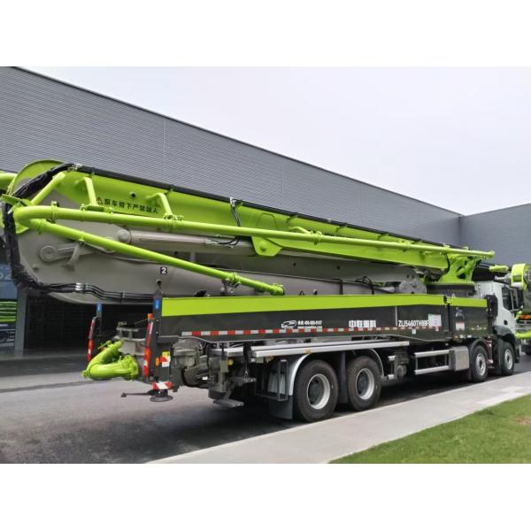 New 2025 Zoomlion 62meter Concrete Boom Pump Truck with Sitrak Chassis 11.3Mpa High-Efficiency Energy Saving