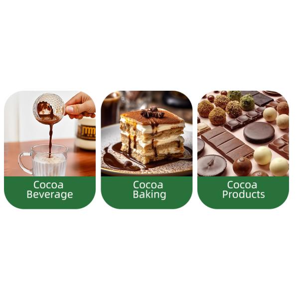 25kg Additive Free Dutch Cocoa Ingredients Powder Alkalized For Baked Cakes Cookie