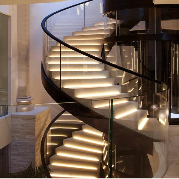 DC12V 50W IP68 White Blue Green Red Led Strip 10mm For Stair Swimming Pool