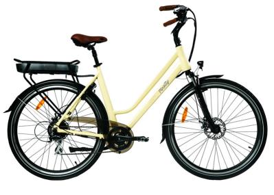 28 Electric Assist Commuter Bike LCD Display climb hill 12° Brushless Motor