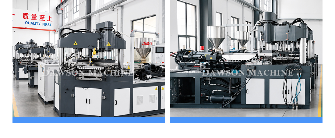 Automatic 25 kW Customizable Injection Blow Molding Machine for Plastic Bottle Production