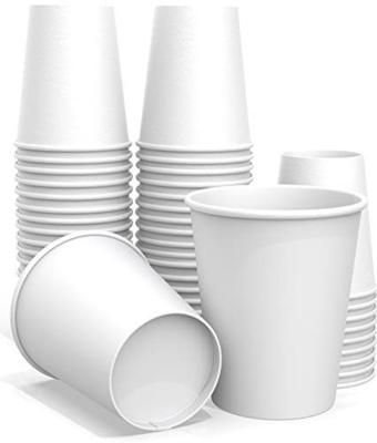 Milk Tea White Xmas 207.015ml 7 Oz Disposable Paper Cups With Lids