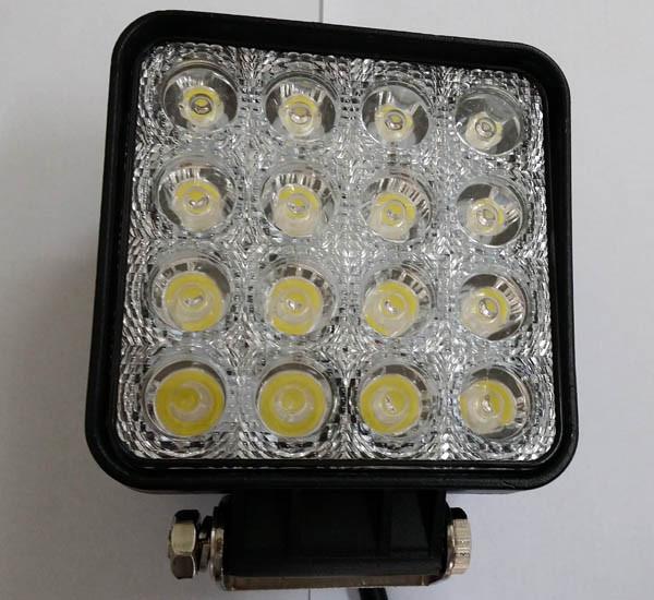 48W square hot sale LED Vehicle working light , driving lamp OFFROAD ,auto lamps LWL04