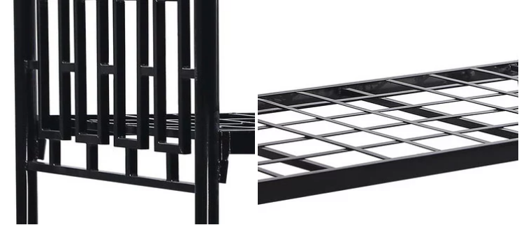 Ферзь над двойной Stackable рамкой двухъярусной кровати металла армии