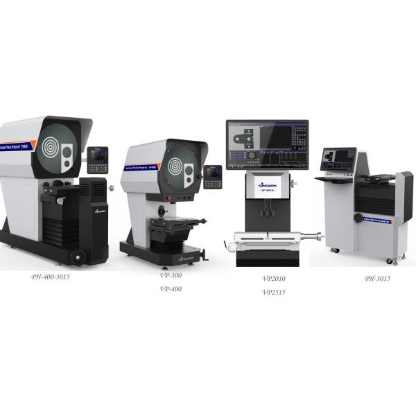 Measuring Digital Optical Comparator , Adjustable Luminance Vertical Profile Projector