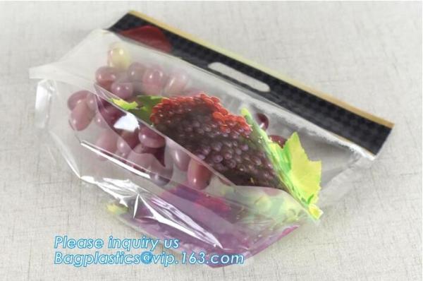 Stand Up Roasted Chicken Packaging Bags With Zip Top hot roast, rotisserie chicken bag, microwaveable bag, slide plastic