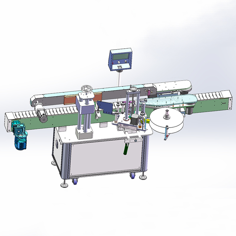 High Quality Ym610 Water Bottle Label Printing Machine Fertilizers Cleaning Agents Labeling Machine for Bottles Buckets