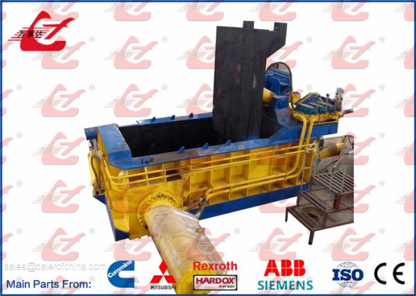 Y83-125 Hydraulic Metal Baler Scrap Steel Baling Press Light Metal Compactor 1-1.5Ton Per Hour