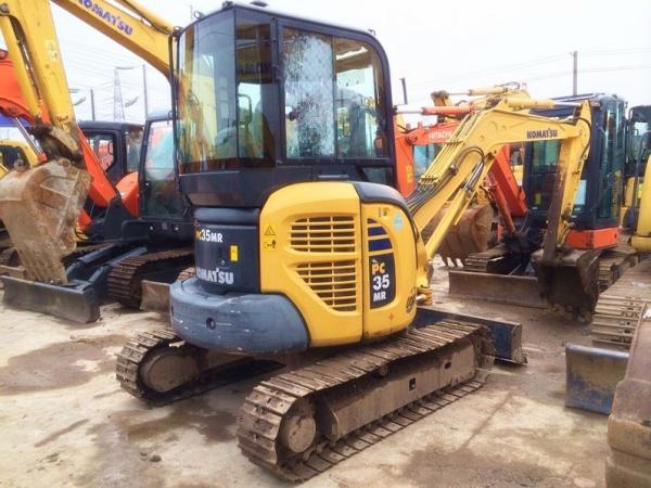 Used 2012year KOMATSU Mini Excavator KOMATSU PC35MR Excavator