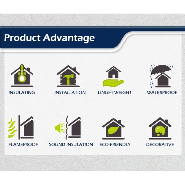 Алюминиевая фольга стекловолокно лист сэндвич пуф крышные стеновые панели для внешнего оформления