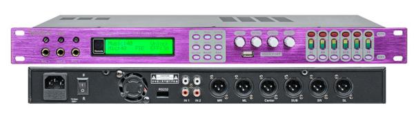 5.1 Channel KTV Digital Audio Processor Karaoke Pre-Amplifier X6