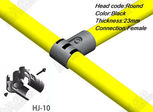 T Type Rotating Joints Metal Pipe Joints For Industrial Pipe Rack System