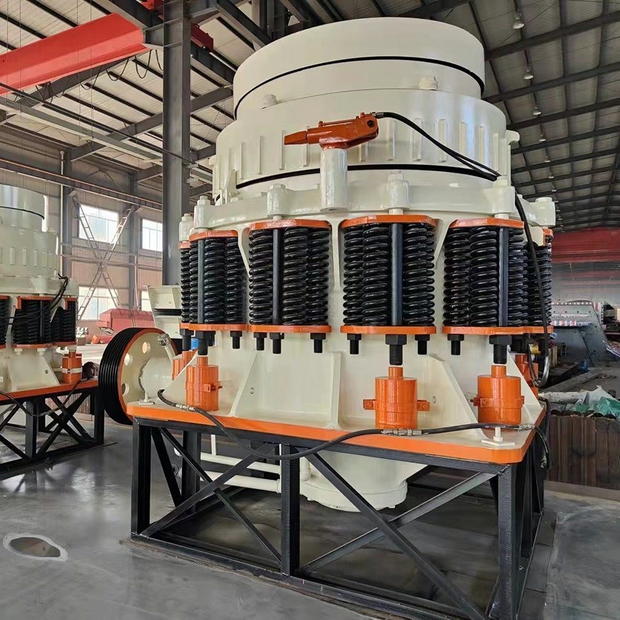 Inlet Size 35-300mm AC Motor Spring Cone Stone Crusher for Your Requirement